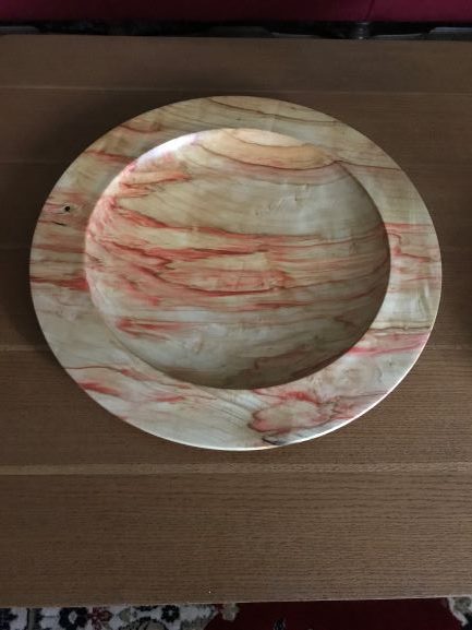 17″ Box Elder Platter